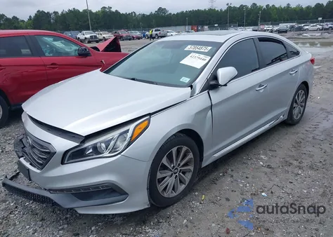 2017 Hyundai Sonata Sport из США, поврежденный, VIN 5NPE34AF4HH580374